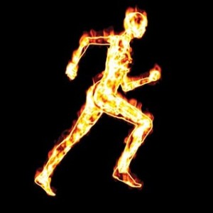 burning calories