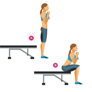Box squats