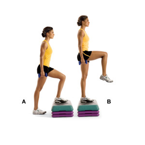 Step Up with knee