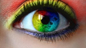 rainbow eyes