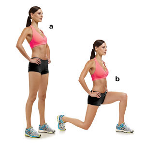 reverse lunge