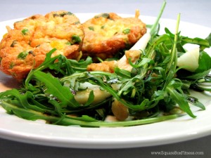 Corn and Pea Frittata