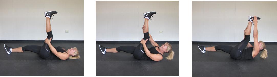Leg climb abdominal crunch Square Box Fitness
