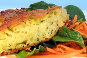 Zucchini slice