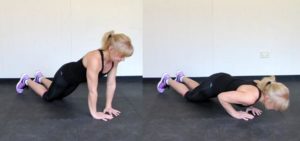Diamond Push Up