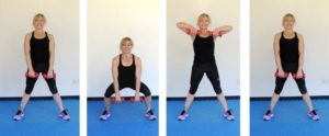 squat-with-an-upright-row