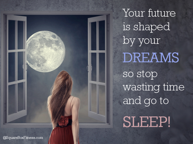 sleeping and fitness