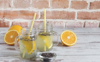 Orange & Chia Seed Water