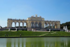 Gloriette at Schonbrunn Palace Gardens