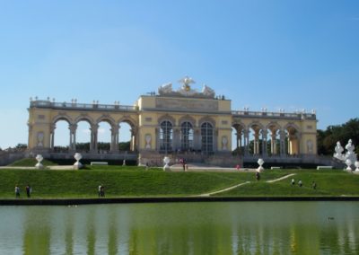 Gloriette at Schonbrunn Palace Gardens