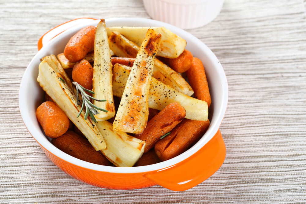 Roasted Parsnips & Carrots
