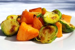 brussel sprouts with kumara