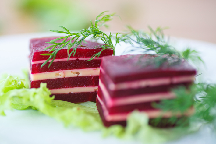 Beetroot slice