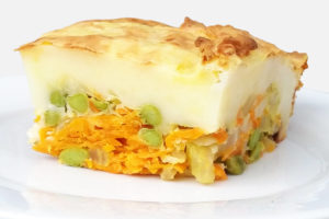 potato topped vegetable pie