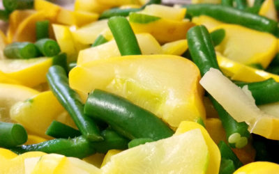 Beans and Yellow Squash