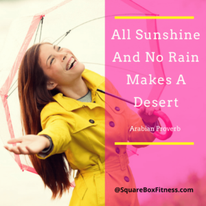 sunshine and rain