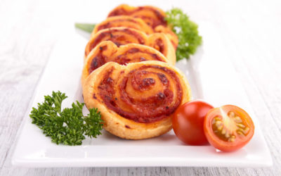 Tomato Cheese Pinwheels