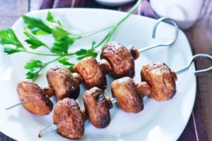BBQ mushroom