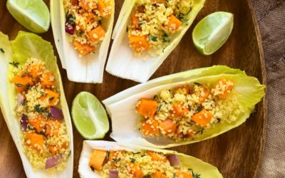 Witlof And Pumpkin Couscous Bites
