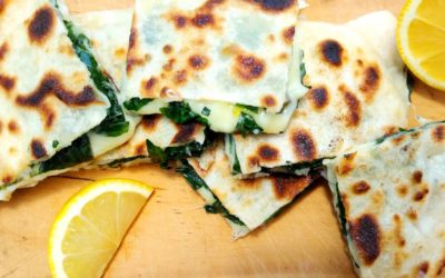 Spinach And Cheese Gozleme