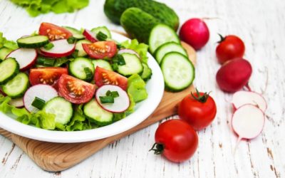 Garden Salad With Mustard Dressing