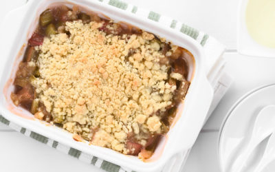 Apple and Rhubarb Crumble