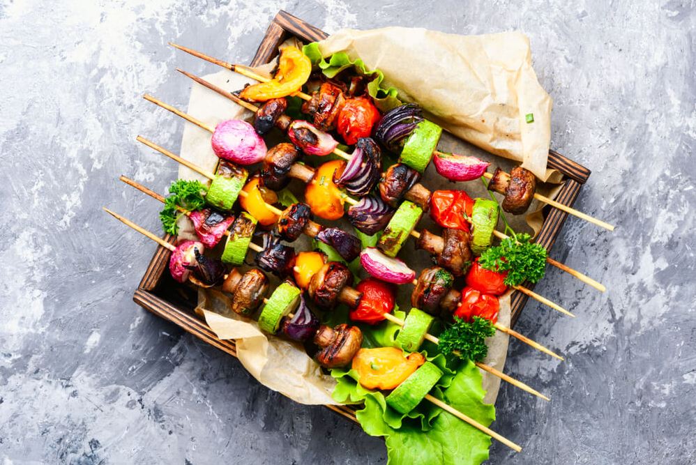 Vegetable Kebabs