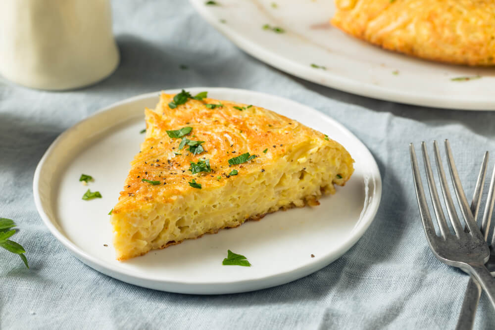 Spaghetti Fritata