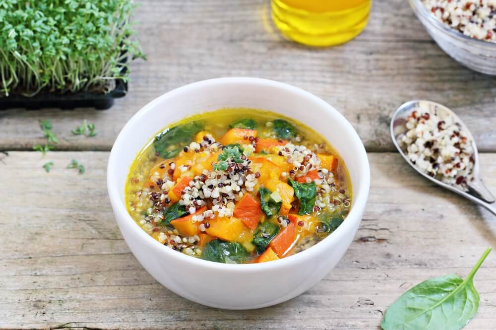 Pumpkin and Quinoa Soup