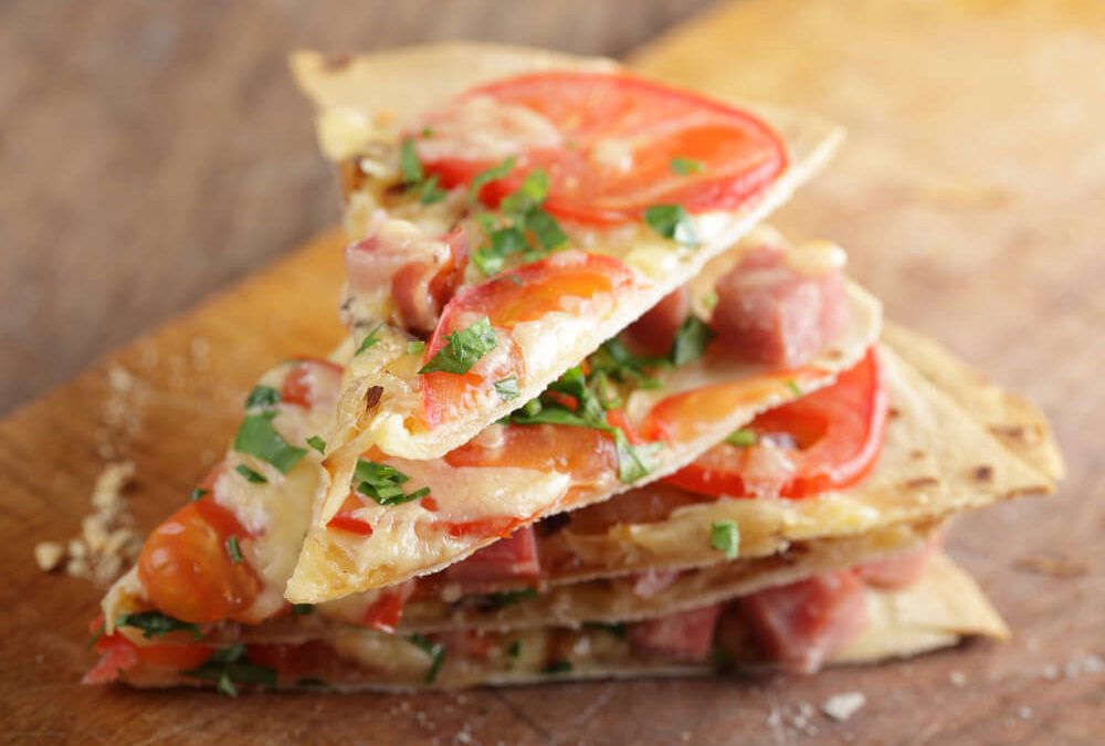 Quick Flat Bread Pizza