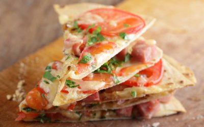Quick Flat Bread Pizza