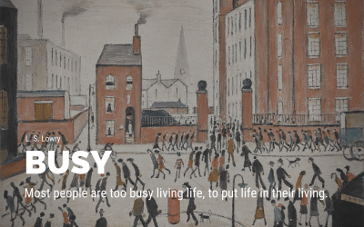 Trouble With Busyness