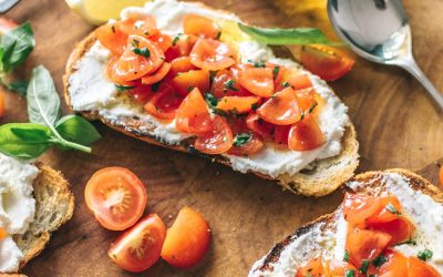 Tomato Salad on Toast