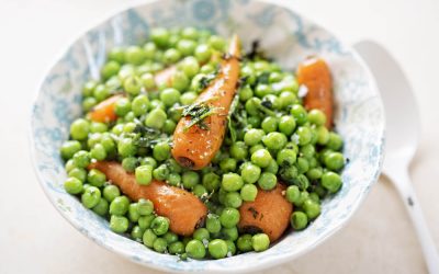 Carrots and Peas Stir Fry